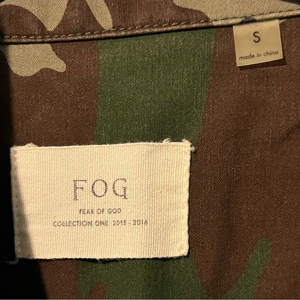 FOG collection 2015-2016 Camo Jacket S